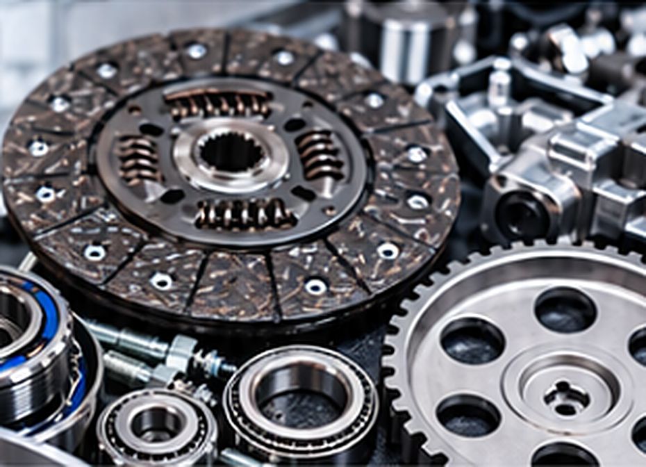 Auto parts: clutch disc, bearings and gears